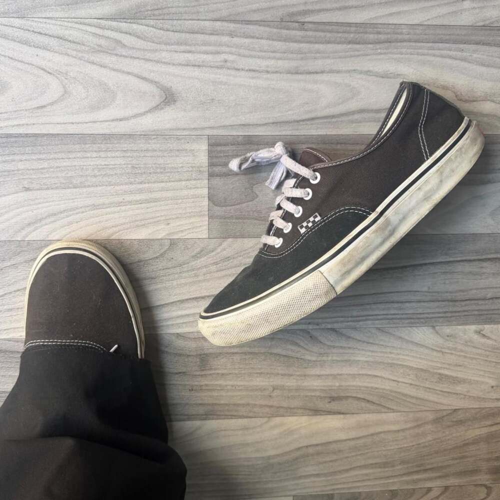 Vans Skate Authentic Size 13 Black PopCush